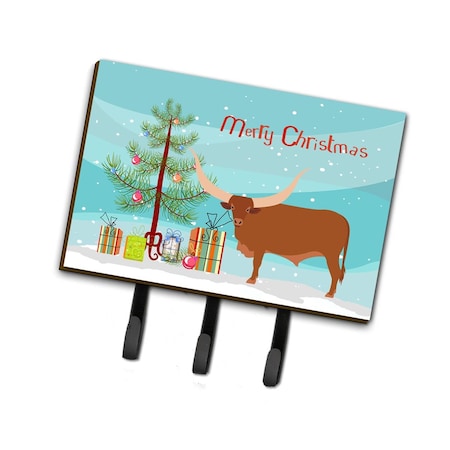 Carolines Treasures Ankole-Watusu Cow Christmas Leash or Key Holder BB9190TH68